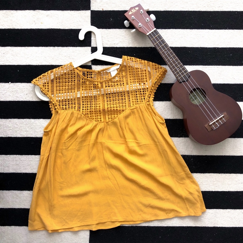 Spring Time Cutout Shirt